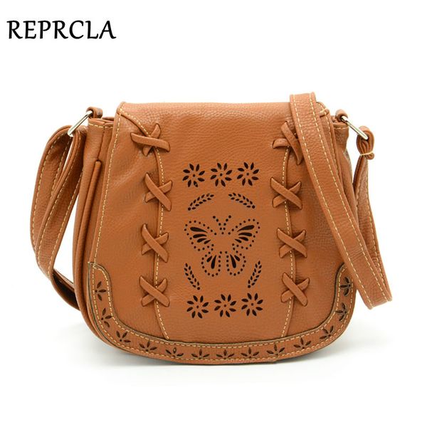 

hbp hollow out flower women bag pu leather messenger
