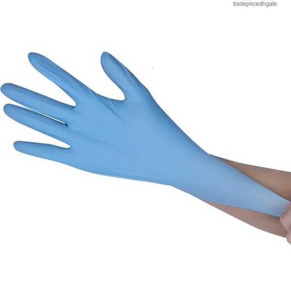 

non-slip rubber disposable anti-popular kitchen nitrile protective household gloves immune