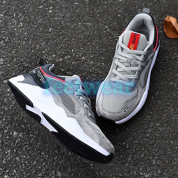 

treeperi fashion chunky grey crimson men women sneakers running shoes sport trainers us 6.5 eur 37 for women