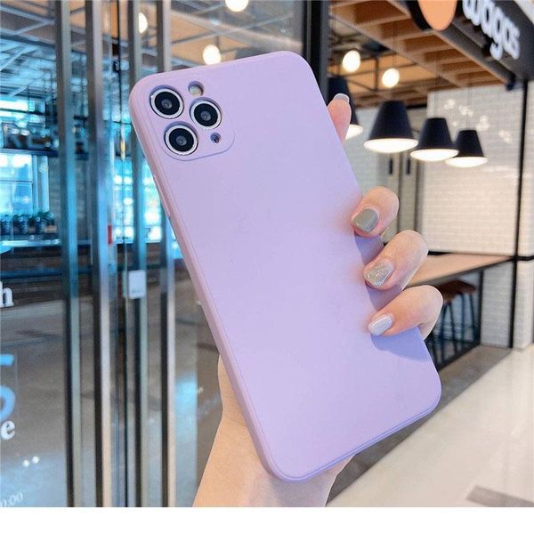 

candy color sil phone case for iphone 11 pro max xr xs x xs max soft tpu back covers for jllweq