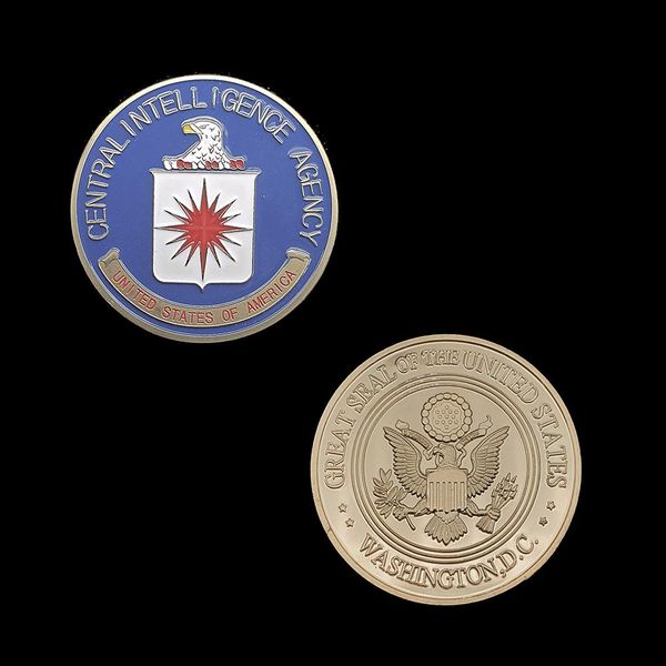 

rh gold plated united states central intelligence agency commemorative coins collectibles for business gifts rh gold f wmtdzx