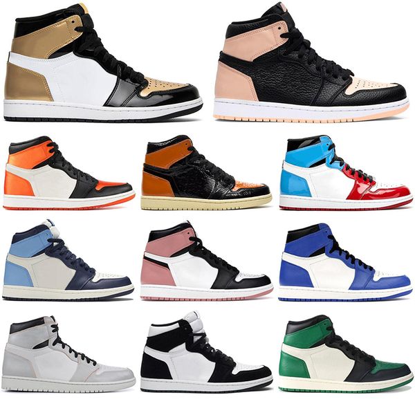 

новые 1 1s баскетбольные туфли для мужчин светлый дым серый lucky green nyc в raris game royal sports kningers женщины мужские тренеры на от, White;red