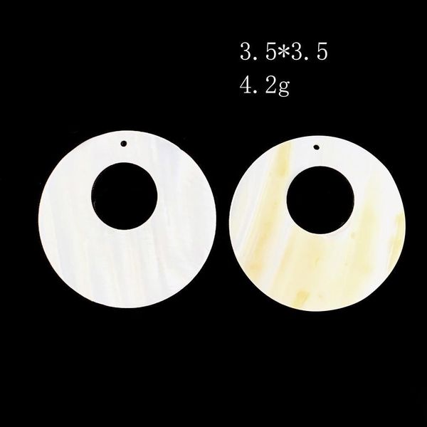 

1 pair natural abalone shell charms pendant flower oval snowflake diy shells for jewelry findings making earrings necklace h jllhke