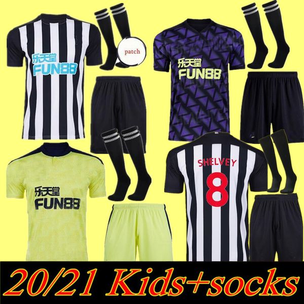

20 21 ritchie soccer jerseys home away third united joelinto 2020 2021 home lascelles shelvey football yedlin shirts kids kit, Black;yellow