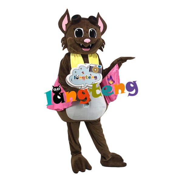 

mascot costumes1234 bat mascot costumes new version for performance, Red;yellow