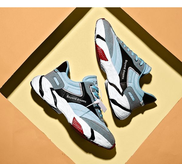 

trend fashion lightweight running shoes for women men tripe black white three color foam mens trainers scarpe zapatos chaussures 40-45