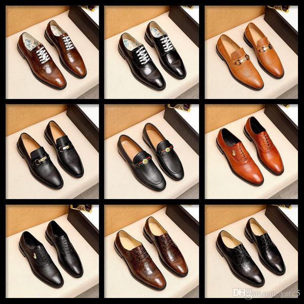 

q5 moccasin men shoes formal wedding shoes men business dress shoe luxury brands suede leather oxfords shoes for men sapato social 22, Black