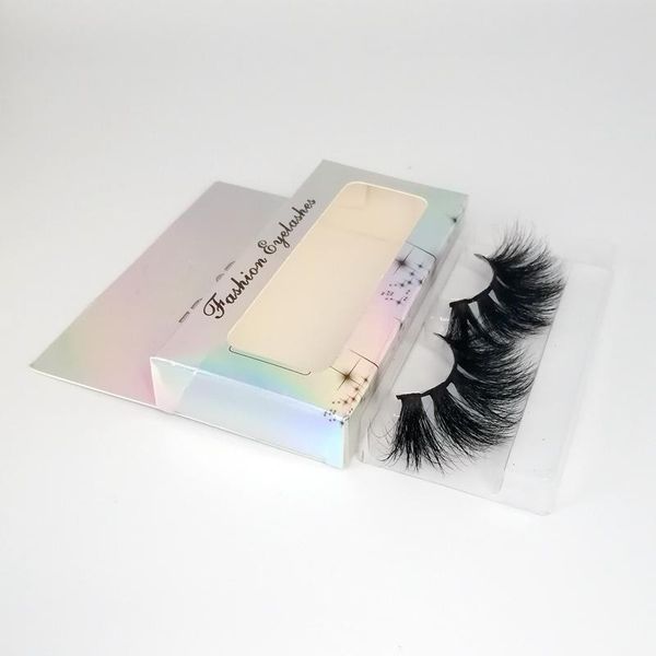 

false eyelashes wholesale 3d fluffy mink 25mm real eyelash handmade crisscross lashes customized packaging private logo 10 pairs