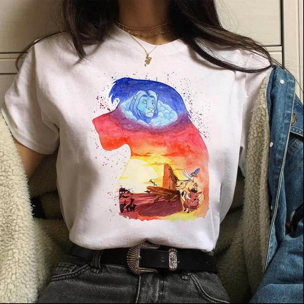 

women clothes movie cartoon tee harajuku kawaii gothic streetweart plus size t shirt women tshirts female tee, White