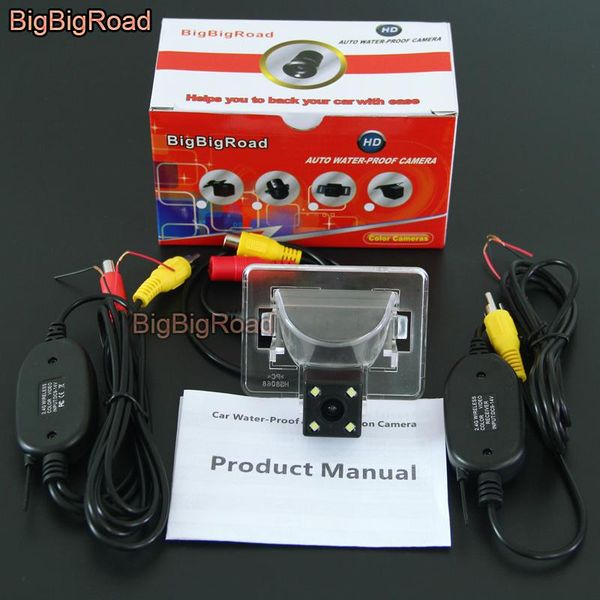 

car rear view cameras& parking sensors bigbigroad for 5 2005 2006 2007 2008 2009 2010 wireless camera / waterproof reverse