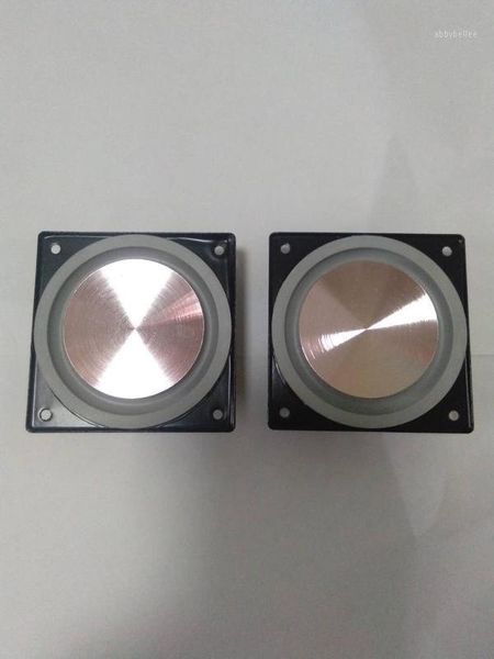 

2.5 inch woofer speaker 8ohm 15w ultra-thin deep bass frequency loudspeaker repair parts rubber edge neodymium metal basin 2pcs1