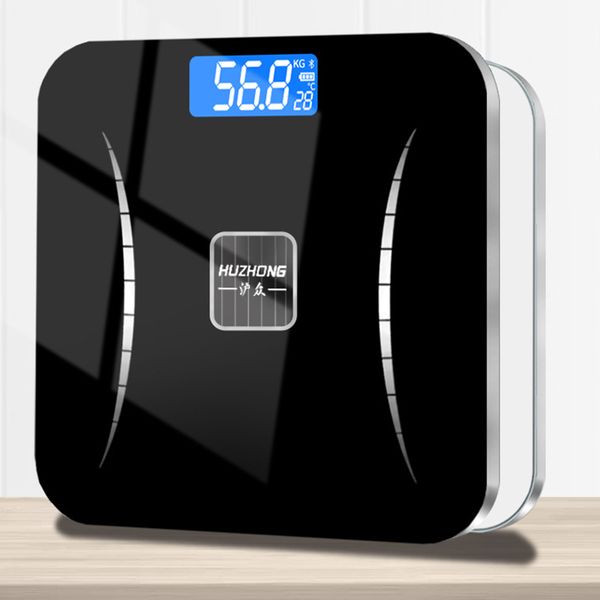 

electronic scale weight scale household body fat weighing light energy charging intelligent measurement of fat accurate durable family weigh