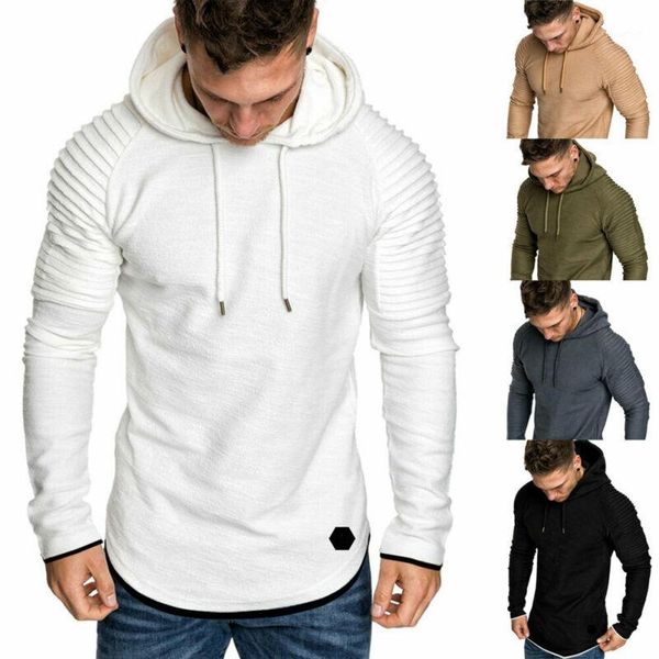 

new hoodie men 2019 spring autumn casual solid long sleeve hoodies sweatshirts slim hoody sweatshirt men male hooded streetwear1, Black