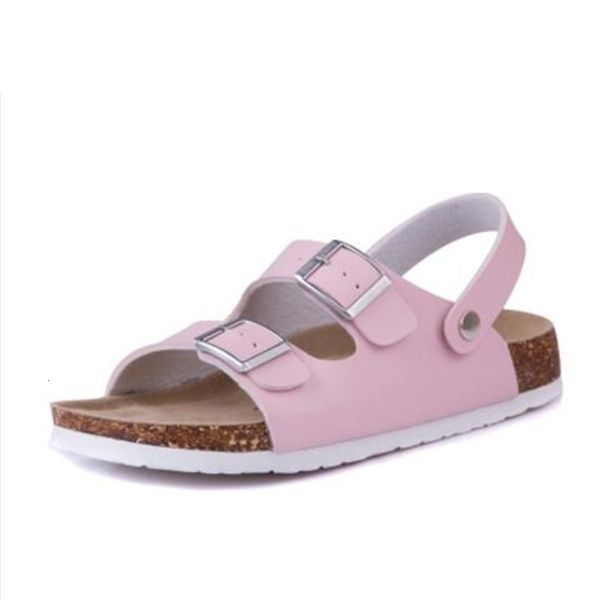 

2021 new female fashions will see cork sandals mixed from the women's casual beach sandalias girl dual buckle outdoor clogs xhil, Black