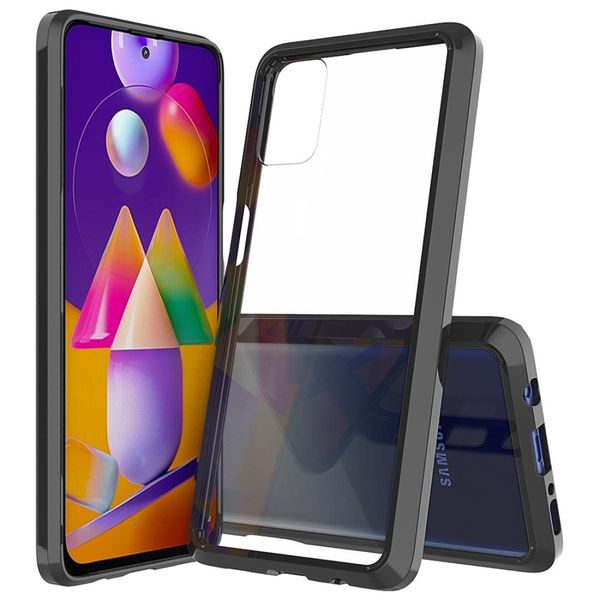 

for samsung galaxy m31s scratchproof tpu acrylic protective case