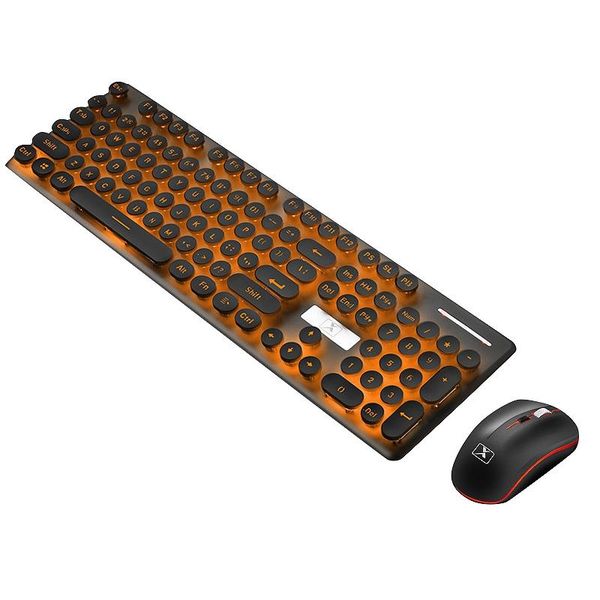 

n528 keyboard and mouse set wireless manipulator game light keyboard and mouse