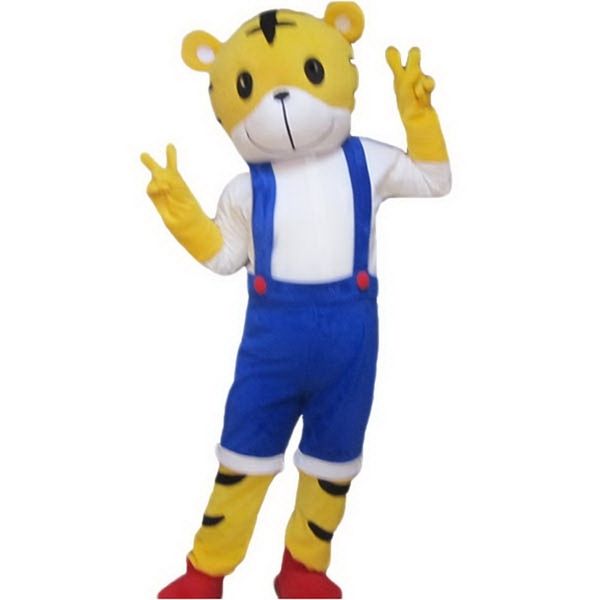 

guai guai tiger mascot costume cartoon character size longteng (tm)03, Red;yellow