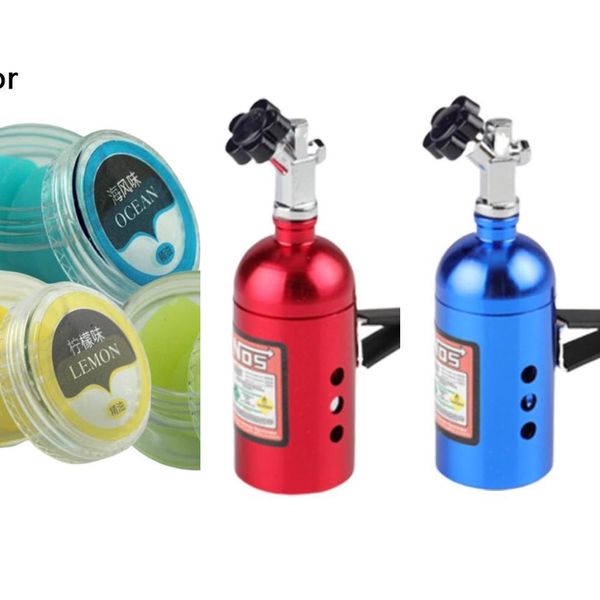 

1pcs car solid refill air freshener nos outlet perfume clip aromatherapy auto dissipate the peculiar smell