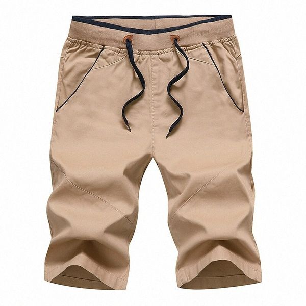 

men's streetwear chino chinos shorts sporty knee length pants casual sports micro-elastic color block breathable quick dry mid waist sl, White;black