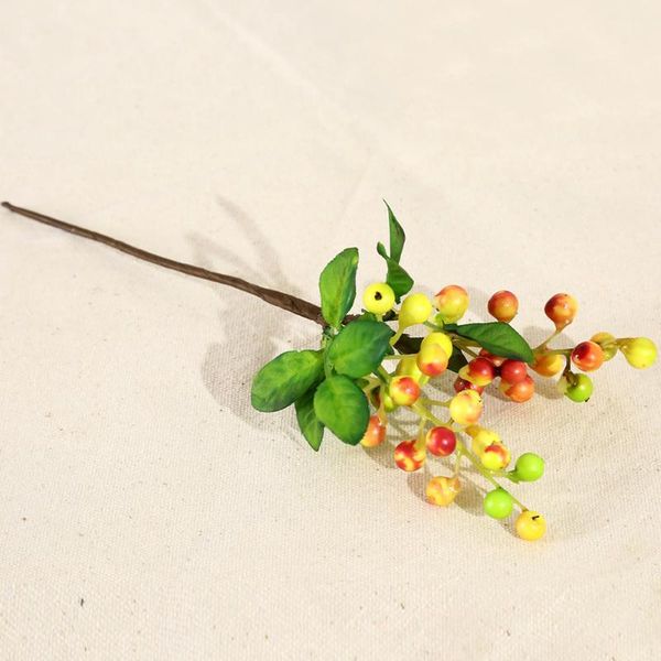 

decorative flowers & wreaths fruits decoration simulation party plants home artificial flower berry wedding plastic