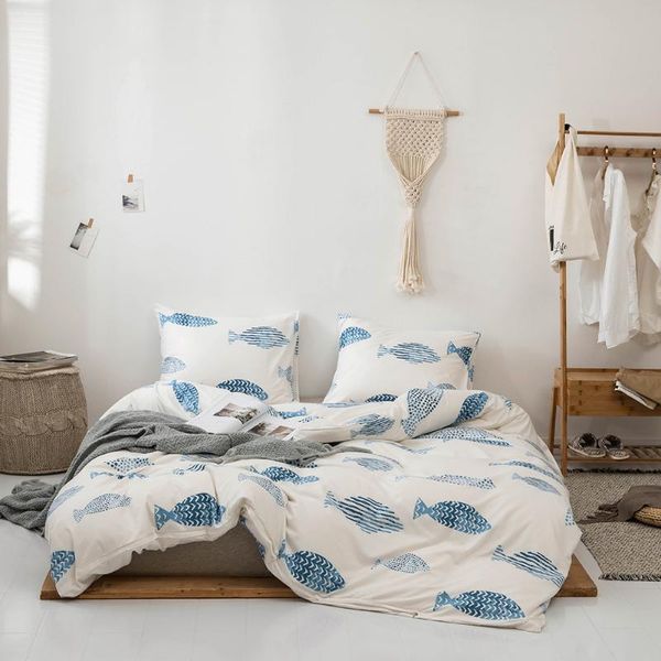 

bedding sets floral set flower animal printed luxury duvet cover geometric leaf printing covers and pillowcase