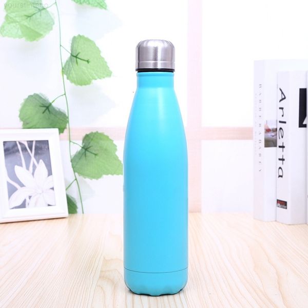 

double walled insulated water bottle cup cola shape stainless steel 350ml sport vacuum flasks thermoses travel bottles