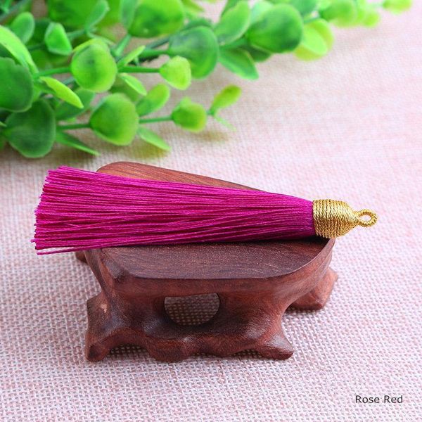 

5pc chinese style gold wire ring tassel fringe diy craft supplies curtain garment sewing crafts accessories decorative pendant h qyltzh