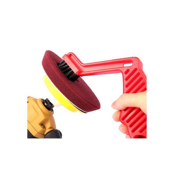 

all purpose polishing sponge disc cleaning brush waxing buffing handle cleaning brush fou cleaning buff bbykxh