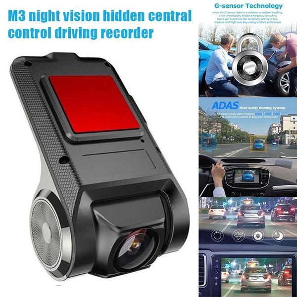 

car driving recorder usb dvr front dash camera night vision speed measurement dxy881