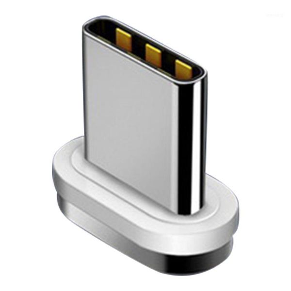 

3 in 1 converter adapter magnetic tip mobile phone for usb charging cable portable replacement parts data transfer dust plug1