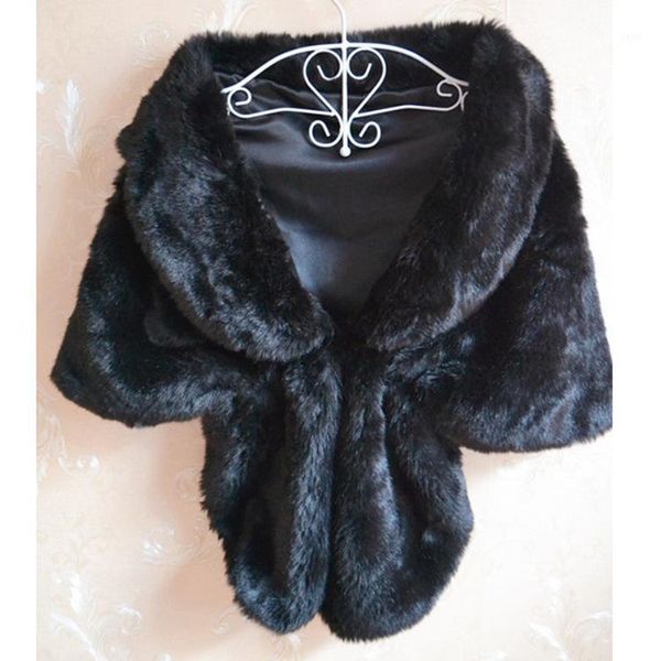 

women's fur & faux 4 colors womens cape shaw jackets ladies casual cloack coats female turn-down collar shawl d3571, Black