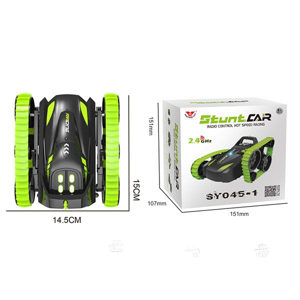 

2020 child deformation remote control car rotation stunt standing tank toy stunt car drifting remote control car