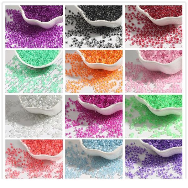 

2mm / 1000pcs / dye core rice beads glass beads handmade diy jewelry materials homemade earrings tassel loo sqchdc