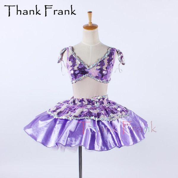 

new sequin ballet costume girls 3 pieces set tutu dress women violet satin ballerina dresses kids dance costumes c6301, Black;red