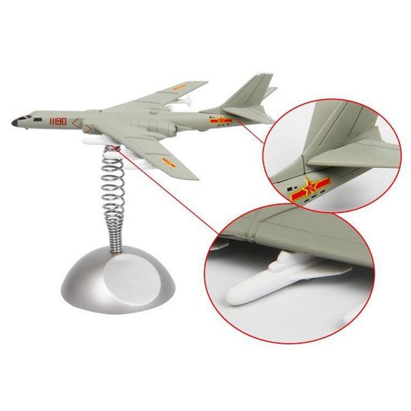 

military army aircraft model bomber-6k transport aircraft-20 fighter plane car table deskdecoration ornament gift collectables