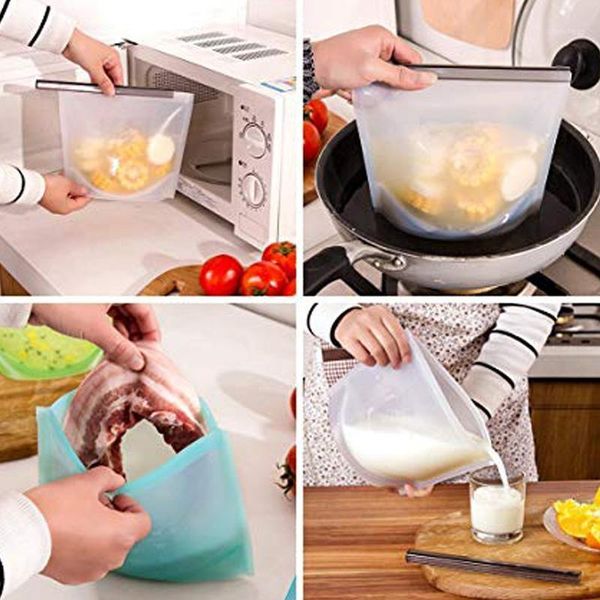 

hanging baskets grade family kitchen 1000ml 1 pcs seal silicone storage bag bags preservation sturdy ing1