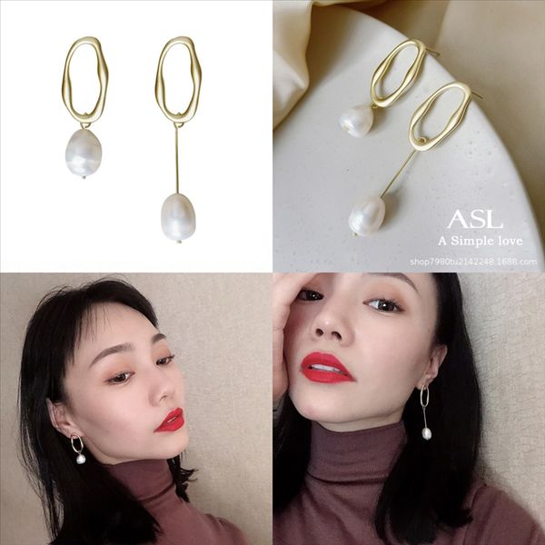 

fwu cz designer earrings for women jewelry with stainless steel heart stud earring shining crystal fashion diamondearrings style for party, Golden