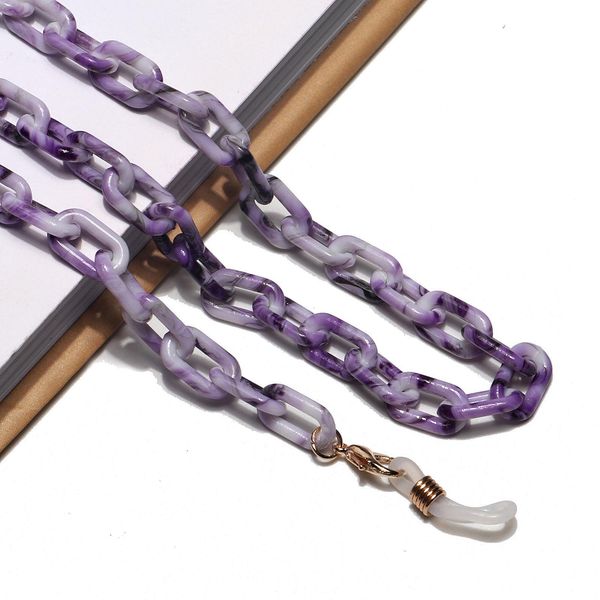 

hip hop acrylic lanyard sunglasses chain traveling reading glasses chains cord holder neck strap rope gift for women h jlljxh