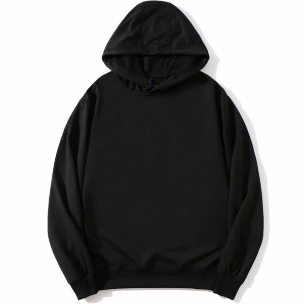 

2021 new fashion men hoodie streetwear hoodies sweatshirts fleece thick warm clothes 8zbp, Black
