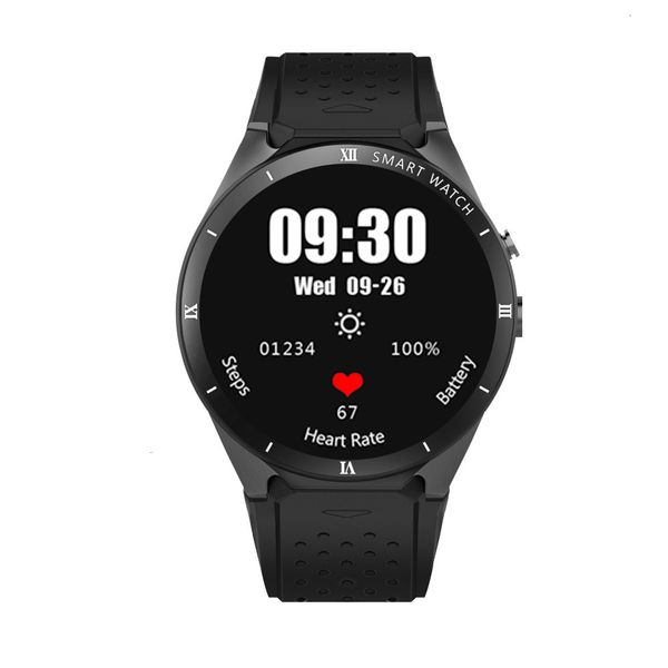 

kw88pro smart watch kw88 android 7.0 heart rate 1gb + 16gb round screen wifi step gps bus