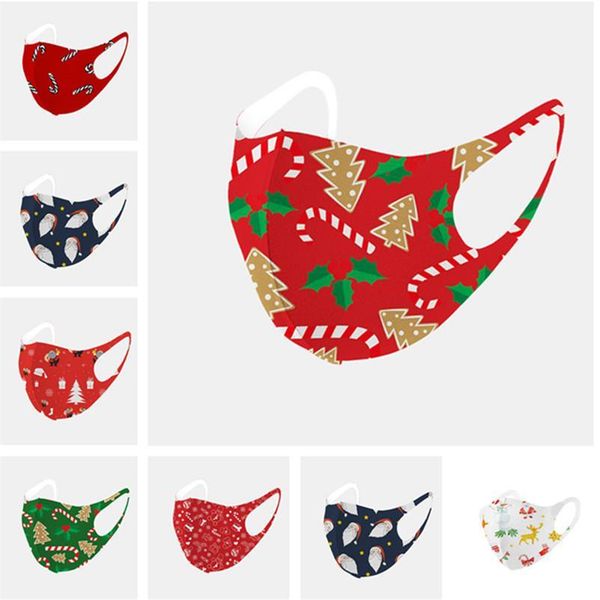 

masks fa mask breathable mask printing fa masks claus tree santa party cover adults cotton i cartoon christmas mouth xmas d9100 x mxuc
