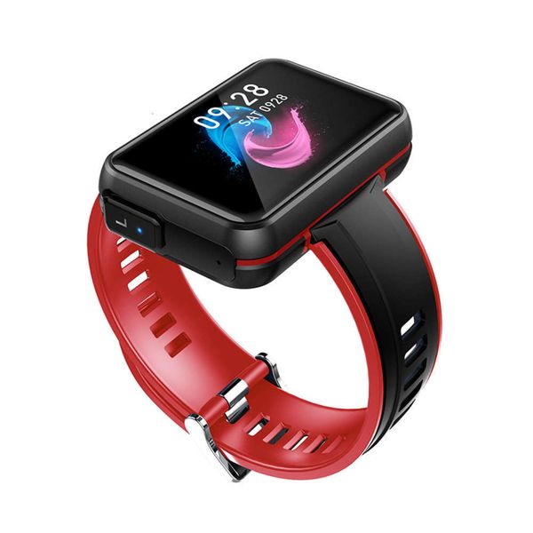 

new high definition touch watch tws bluetooth headset two in one mobile smart braceletjk