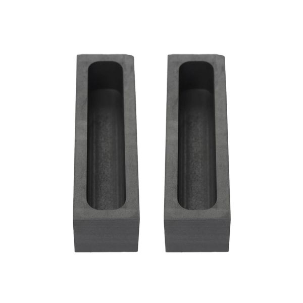 

2xgraphite ingot mold 23 oz/650g gold melting casting refining bar mold