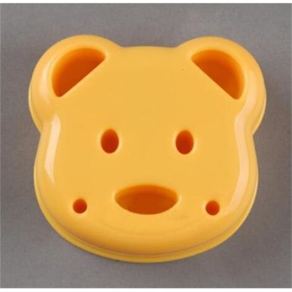 

sand biscuits cartoon cutter bread bear design embossed device cake tools rice balls lunch diy mould tool