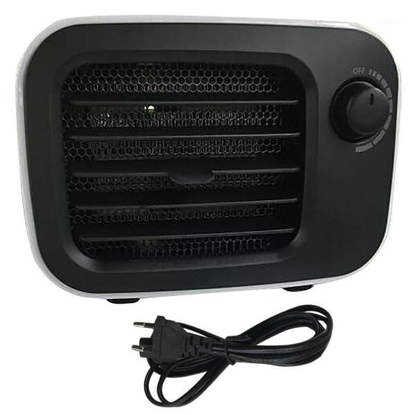 

portable deskheater fan mini heater home office ptc air heater-eu plug white1