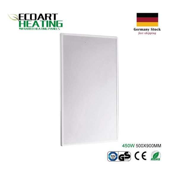

450 watts infrared heater panel super slim high efficiency home electric radiator germany warehouse