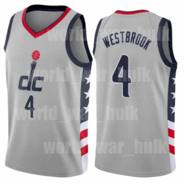 

2021 new washington wizards jersey russell 4 westbrook houston rockets james 13 harden ja 12 morant basketball jerseys, Black;red