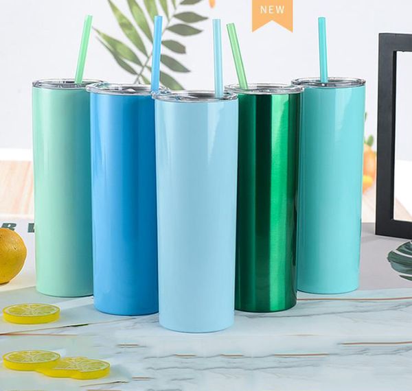 

2020 new fashion 20oz metal skinny tumbler stainless steel durable car coffee cup birthday gift for friend