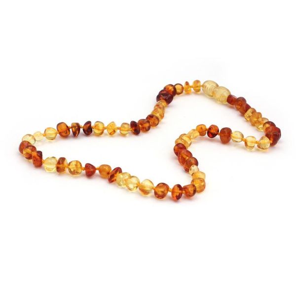 

chains sa silverage children necklaces gift for baby multicolor chain link arrival 2021 real natural amber pendant, Silver