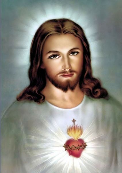 

пресвятого сердца иисуса изображение icon christian католическое devotional домашнее украшение картины маслом на холсте стены искусства холс